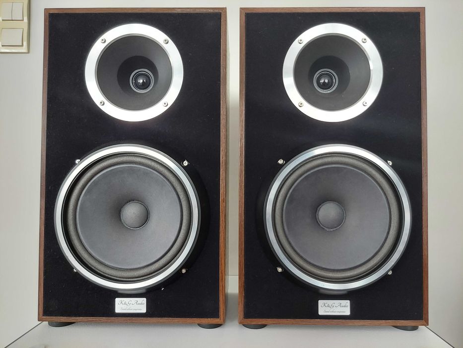 Kolumny dwudrożne DIY z maskownicami + podstawy i okablowanie