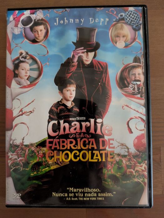 DVD "Charlie and the Chocolate Factory" 2005 (Fair)64584326381825120