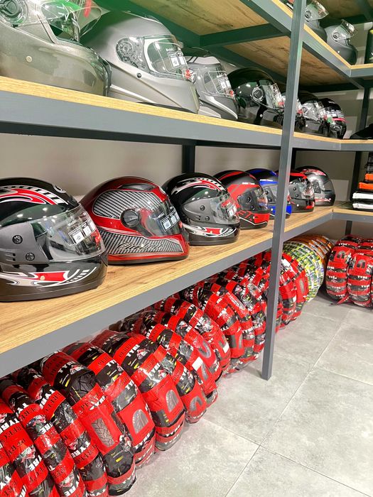 Шолом / шлем, інтеграл закритий з коміром Захисний мотошлем скутера