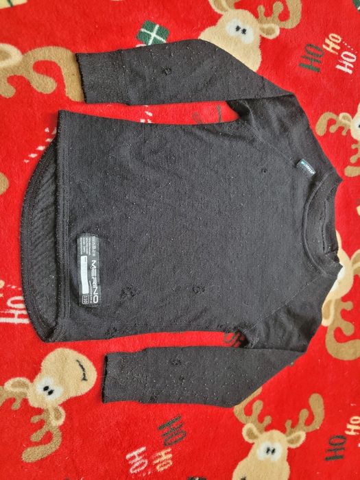 Bluzka r 110 merino wełniana termiczna termoaktywna bluzeczka