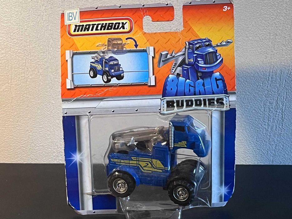 Matchbox Ruchome pojazdy Bus Spycharka Śmieciarka Robot