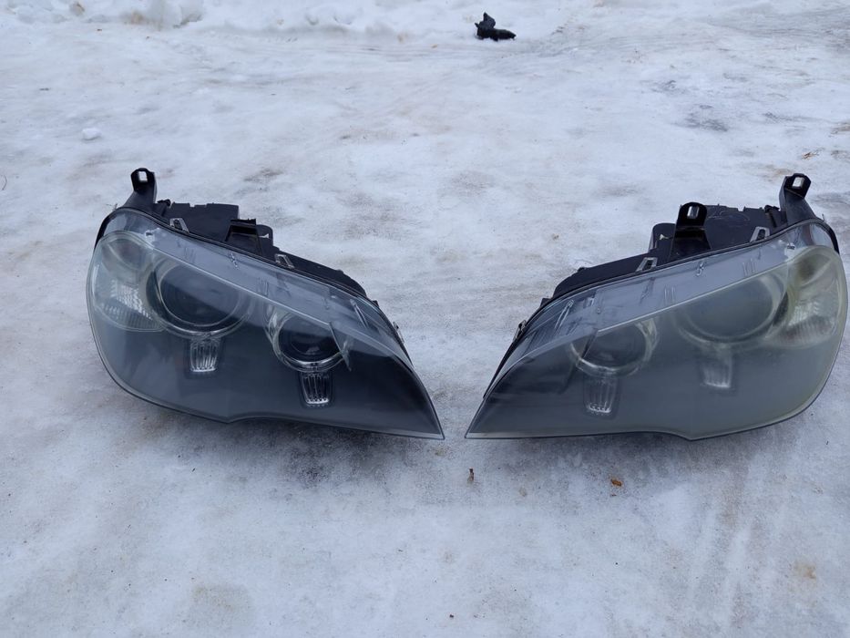 Lampy przód X5 e 70 bi Xenon