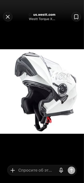 МОТОШЛЕМ  Westt Torque / W-203 БЕЛЫЙ