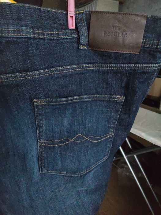 Джинсы The Regular by C&A Buying jeans Germany w big stretch navy.