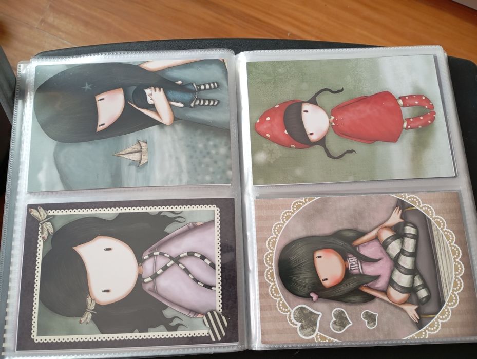 Pasta arquivadora para postais Santoro London