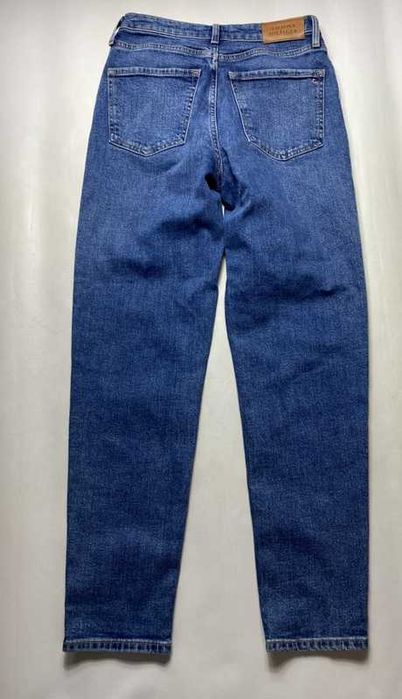 Tommy Hilfiger TAPERED ANKLE damskie Spodnie granatowe Jeansy W 26 L29