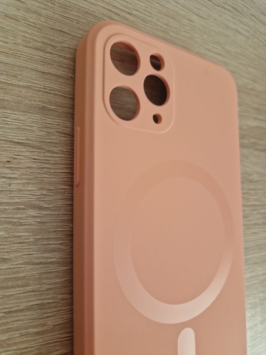 Etui TEL PROTECT MagSilicone Case do Iphone 11 Pro Jasnoróżowy