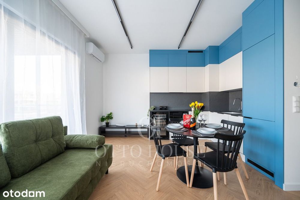 Sol Marina/2 pok./wykończone/40m2/okna na Marinę