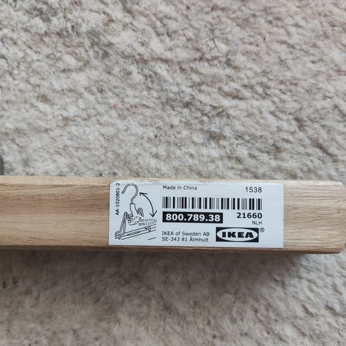 11x Cabides Bumerang Ikea64750706725763122