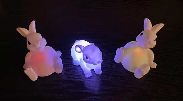Coelhos Luzes - Várias luzes