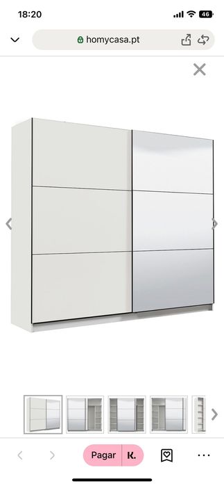 Guarda roupa Sierra da Hommy