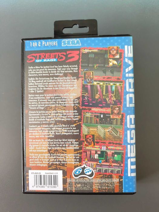 Streets of Rage 3 Mega Drive