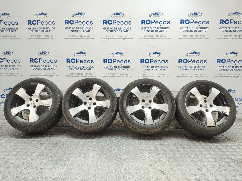 Conjunto de jantes 17 Savara originais Ronal Peugeot 3008 Mk1 7,5J