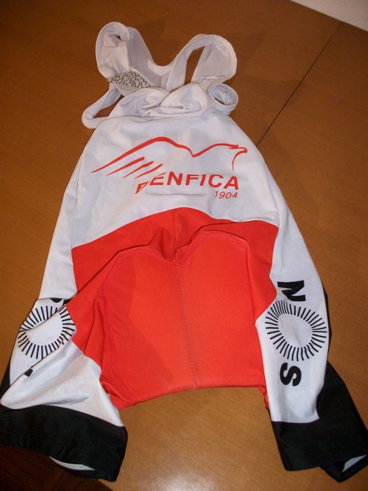 Calções Ciclismo Lycra SLB, carneira em gel 5D. novos nunca usados.