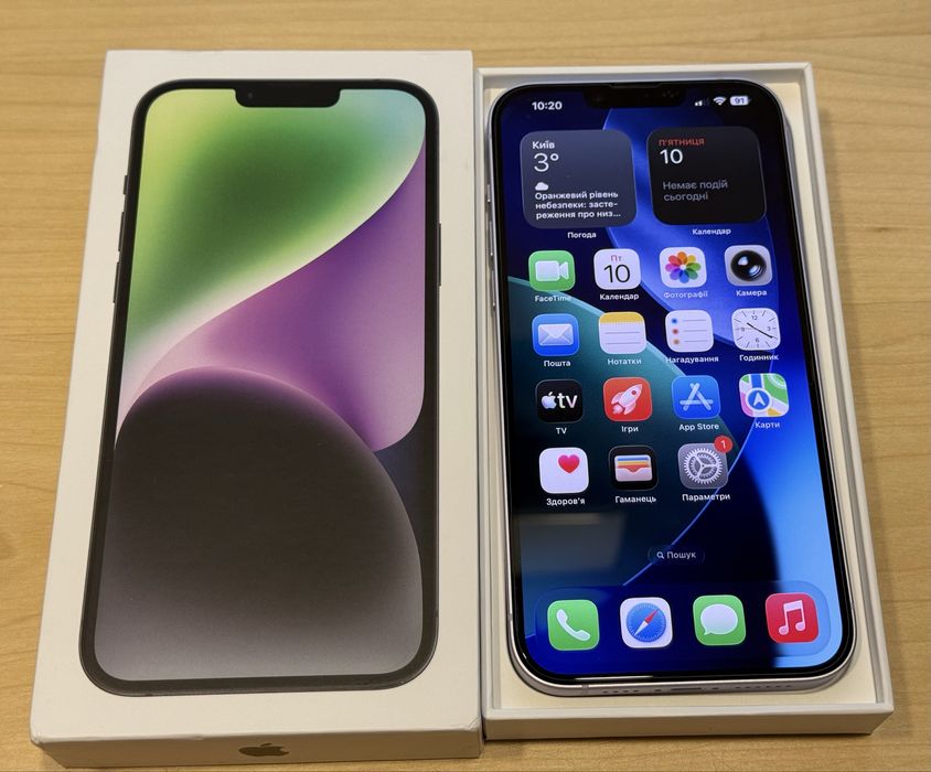Apple iPhone 14 Plus 128gb purple, neverlock новий гарантія