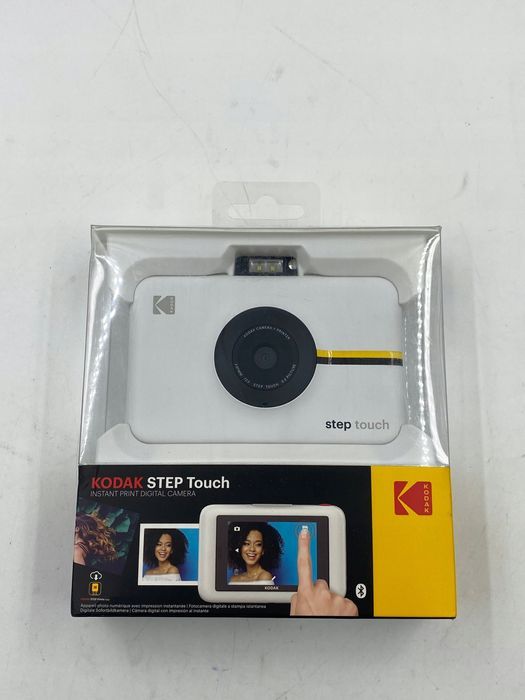 uszkodzony aparat kodak step touch biały 3,5-calowy  lcd opis