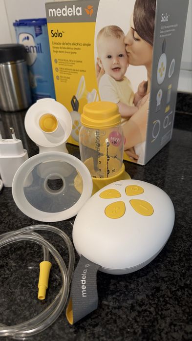 Bomba tira-leite eletrica Medela Simples Solo extrator de leite