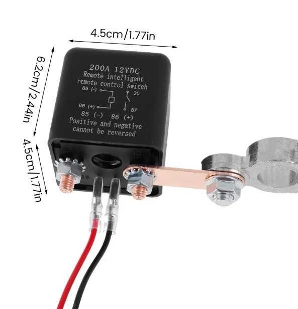 Rele Interruptor Remoto P/Bateria 12V