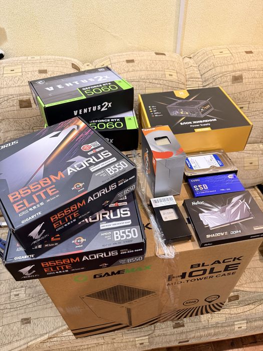 Компьютер Ультра Ігровий Ryzen 7+32ddr+ssd 1.5тб+GeForce RTX 5060
