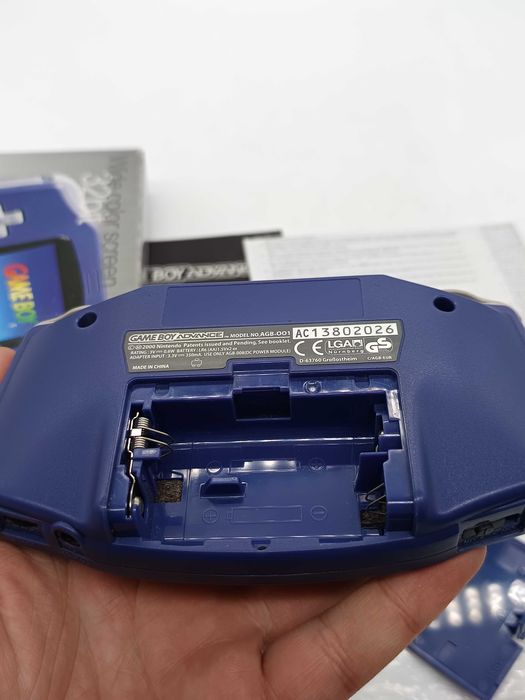 Konsola Nintendo Game Boy Advance + Karton BOX + Instrukcje
