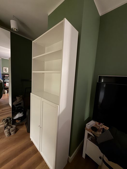 Regał z drzwiami IKEA Billy / Oxberg