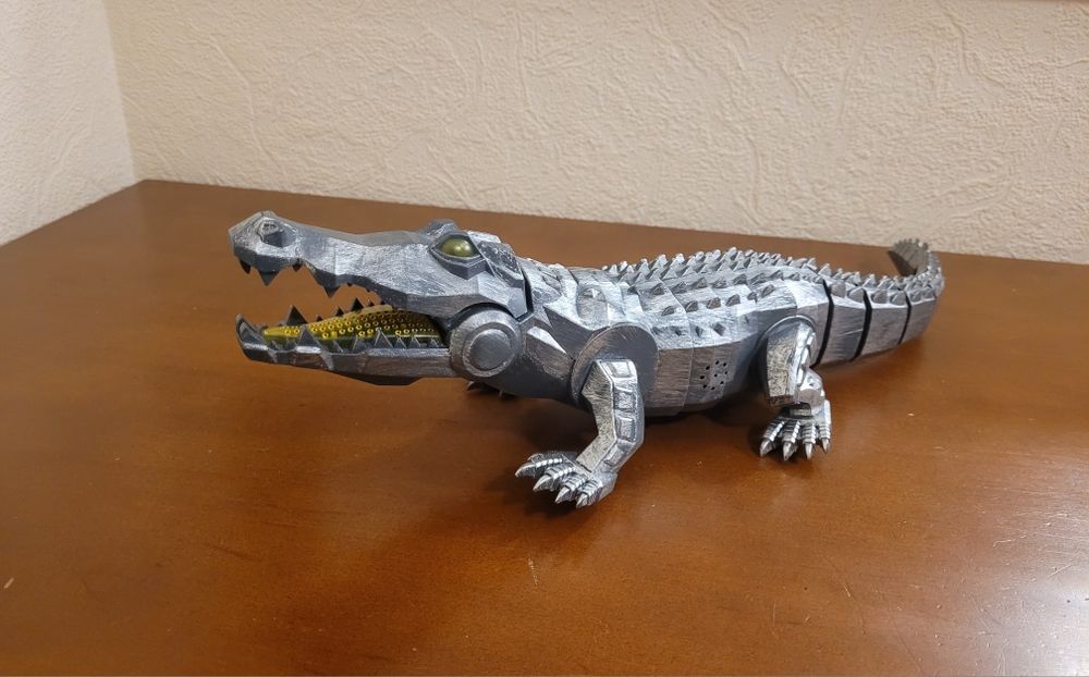 Іграшка робот Крокодил
