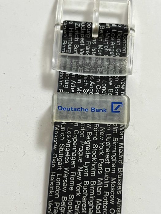 Swatch Scuba 200 "Black Gondola" ( SDM100C), 1994 р. Deutsche Bank, лімітована