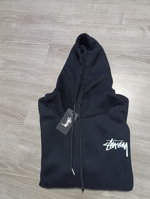 Sweatshirt preta Stussy