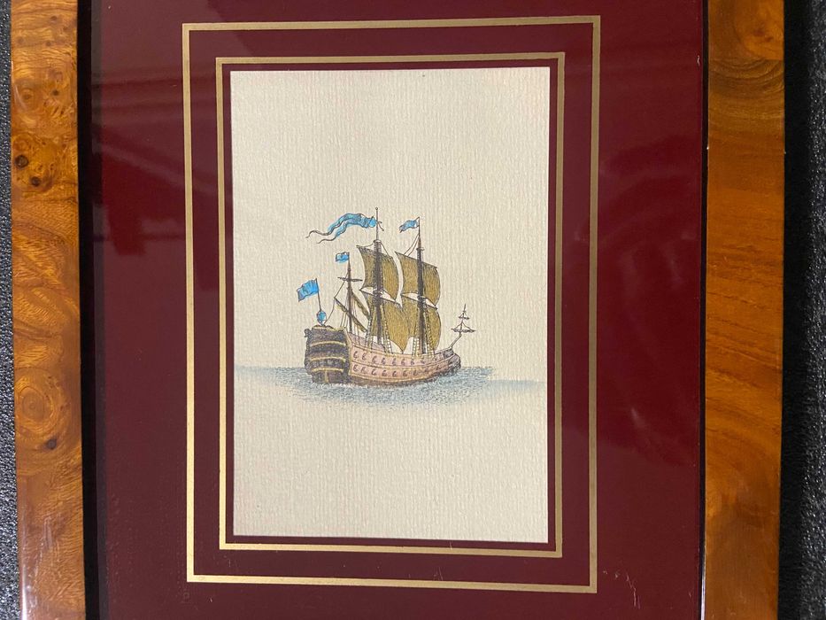 Engravings with Sailboats64737748921985122