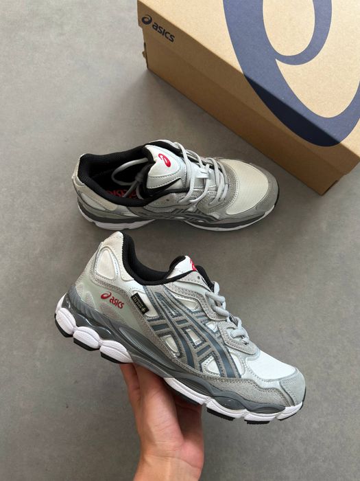 Кросівки Кроссовки Asics Gel-NYC Gore-Tex Grey White Серый Белый Сірий Білий Кросовки Демісезон