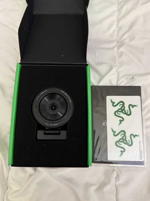 Razer Kiyo Pro 1080p 60FPS — Como Nova + Caixa e acessórios Original