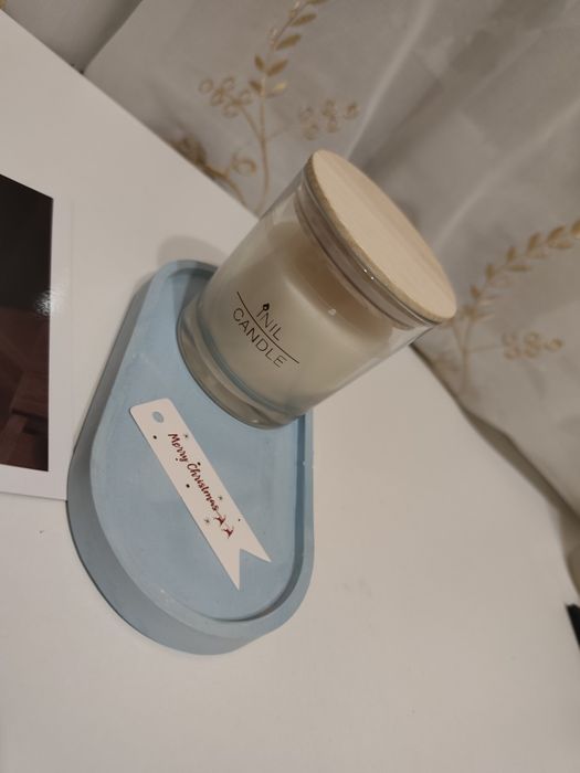 свічки ручної роботи з соевого воску,в слянній тарі .Нові.