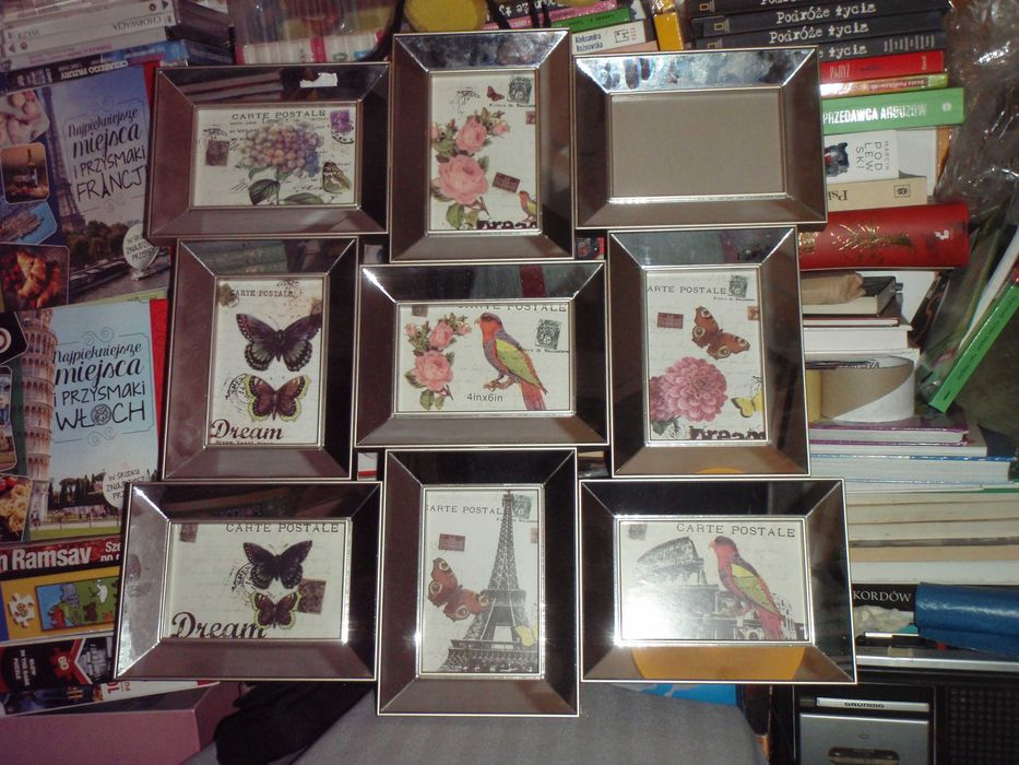 Multiramka na zdjęcia mieści 9 zdjęć 10x15