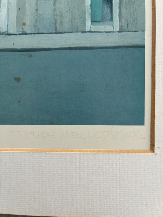 Serigrafia de Thomaz de Mello