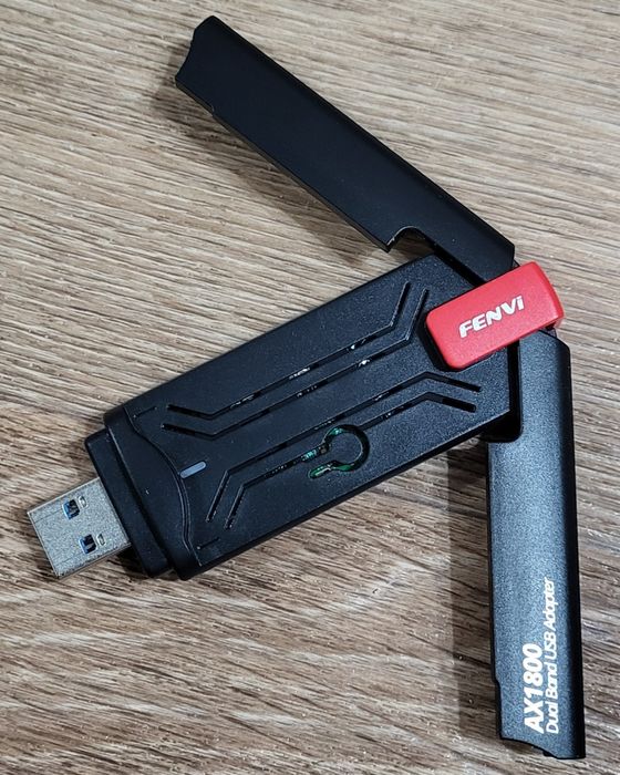 (НОВЫЙ) Двухдиапазонный беспроводной aдаптep WiFi 6 АХ1800Р USB 3.0