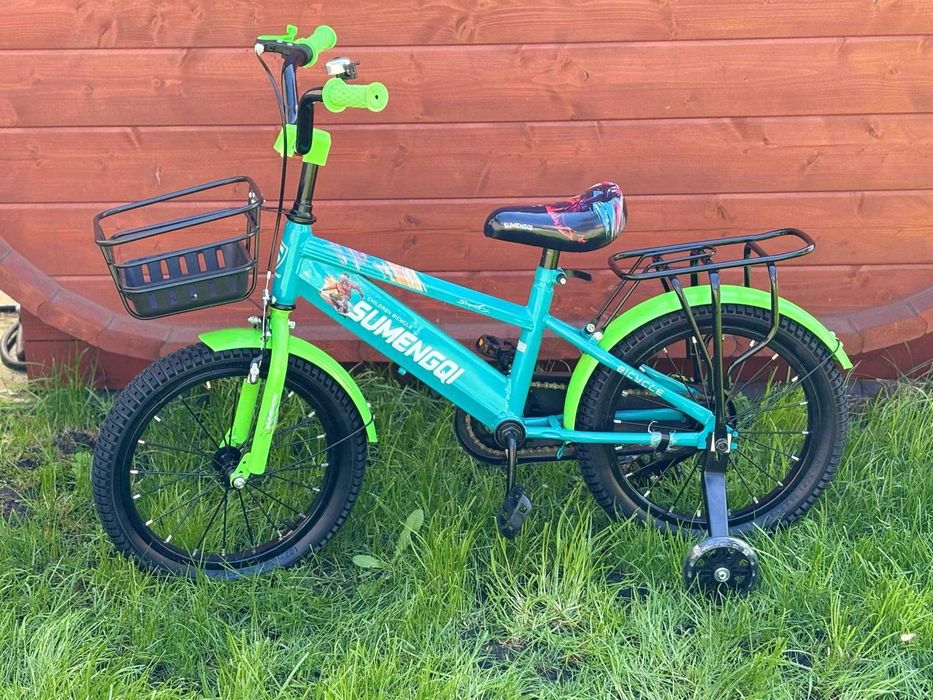 Rower Rowerek 16 cali dla chłopców i dziewczynek  - 2 kolory gwarancja