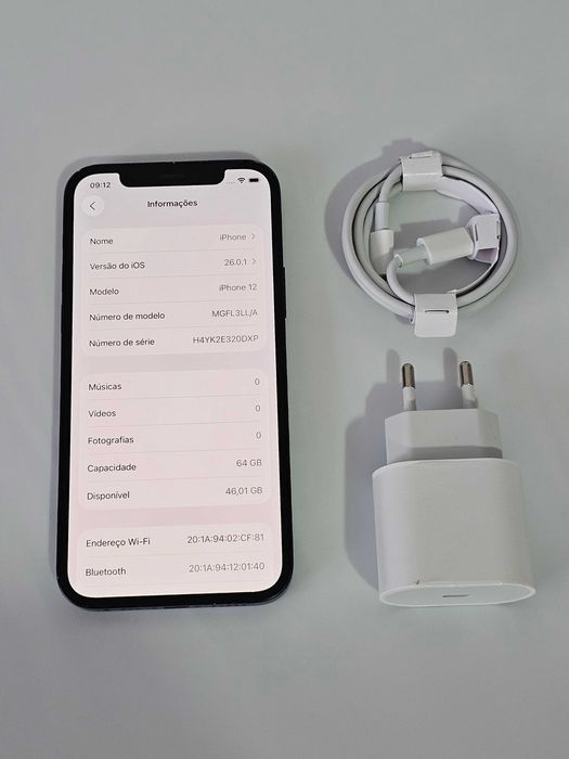 Iphone 12 64gb. 84% Bateria.