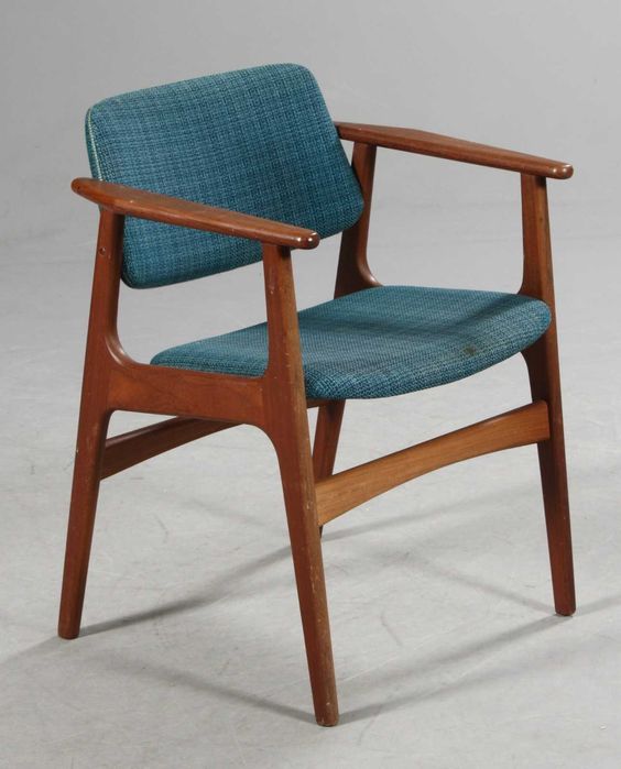 Biurko z fotelem Dania lata 70
