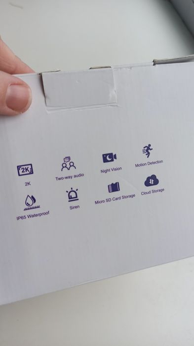 2 шт Камери відеоспостереження зовнішні та внутрішні