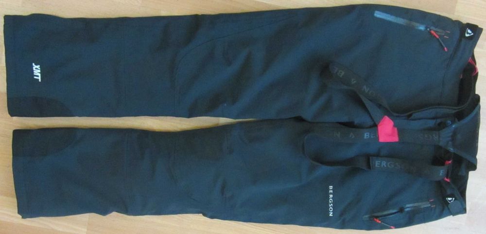 Spodnie Narciarskie Męskie TROPHY STX Jet Black BERGSON XXL