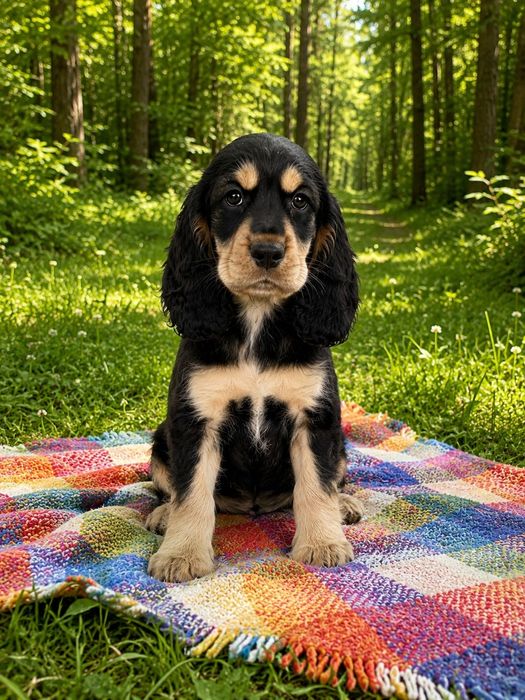 Cocker spaniel angielski Piesek Rodowód