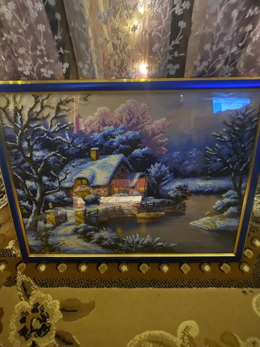 Картина вишита бісером