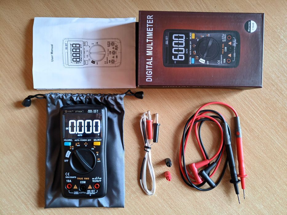 Мультиметр тестер ZOYI ZT102A Гарантія Оригінал