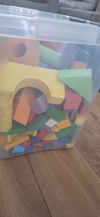 Mega zestaw 300 sztuk klocków