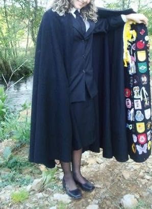 Traje académico feminino Porto