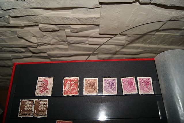 Znaczki Czechosłowacja, Włochy, Dania