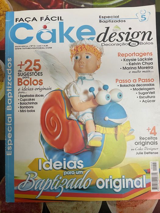 Revistas de bolos decorativos