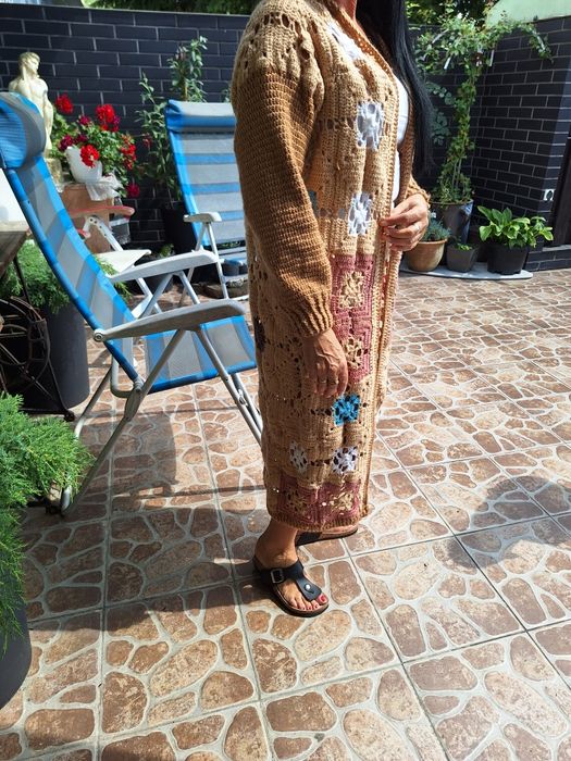 Kardigan praca ręczna