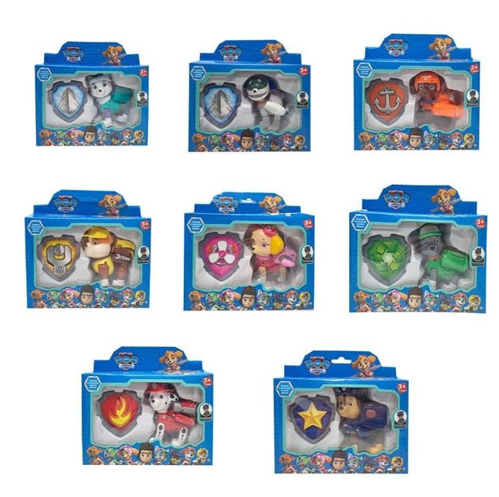 Відважні герої: гонщик скай Зума Роккі Еверест робопес та інші