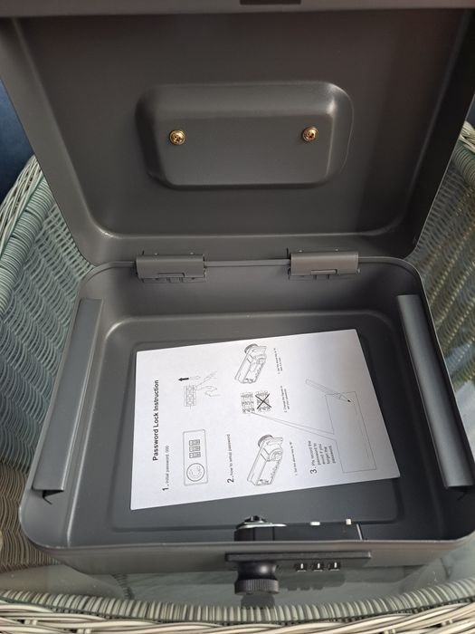 Kasetka na pieniądze, 3-cyfrowa kombinacja liczb